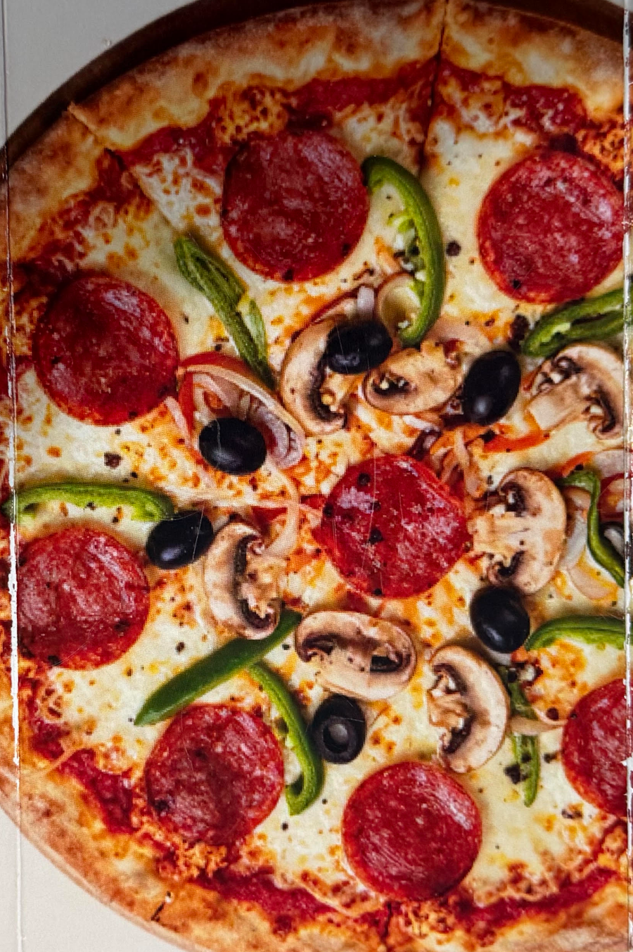 Pizza toute garnie